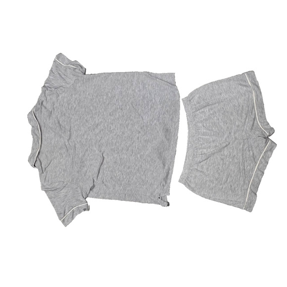 Auden Women's Cloud Knit Pajama Set Gray Medium A003789 - Picture 11 of 12